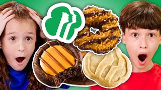 Kids Rank Girl Scout Cookies! | Kids Vs. Food