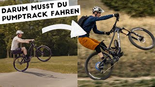 TRAIL FAHRTECHNIK auf dem Pumptrack verbessern, so gehts! | How to Manuel & Bunny Hop | Jasper Jauch