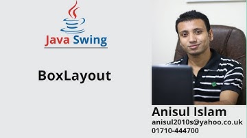 Java Swing Bangla Tutorial 80 : BoxLayout