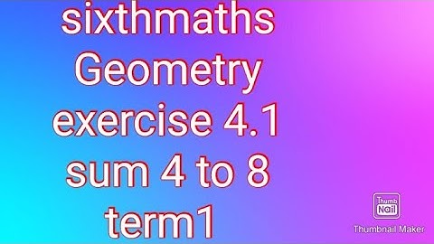 sixthmaths| term1 |exercise 4.1#Samacheer #theensuvaikanakku