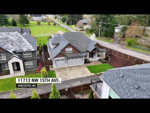 11712 NW 15th Ave, Vancouver, WA home video tour