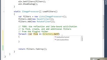 A simple pluggable architecture using reflection in .NET