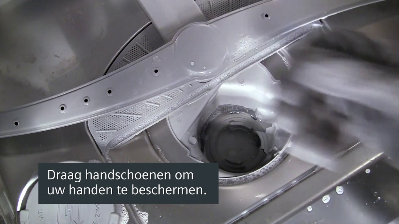 vuist klif handleiding How to: Water in een Siemens vaatwasser laten afvoeren als het blijft staan  - YouTube