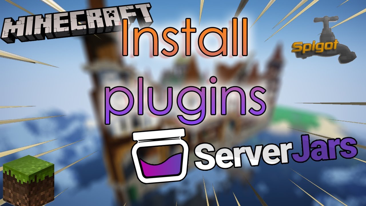 How to add plugins on ANY Minecraft Server - YouTube