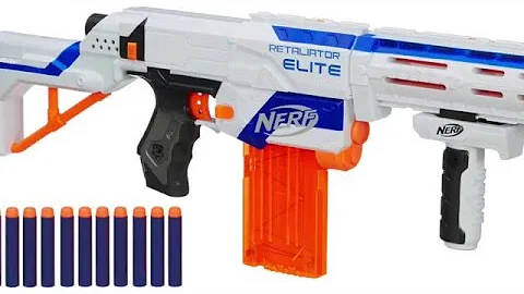 Nerf Elite Retaliator Mod Guide - Juggernaut Mods (TACTICAL CHIPMUNK!!)