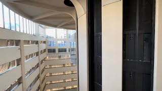 Fast Schindler PORT Elevators At The NY Marriott Marquis Hotel In Midtown Manhattan NYC (04/02/2023)