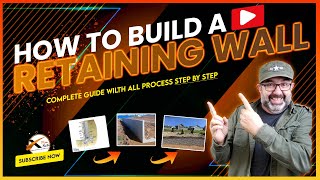 Retaining Wall Full Process With 3D Graphics And Tips