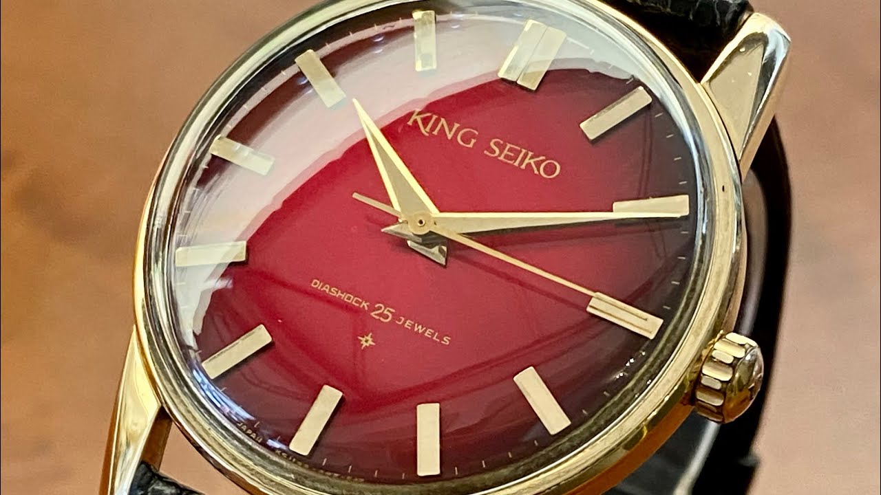 Vintage Serviced October 1962 GF King Seiko 15304 KS Custom Dial