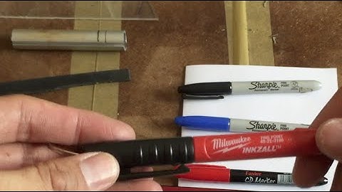 Milwaukee Inkzall or Pencil or Sharpie