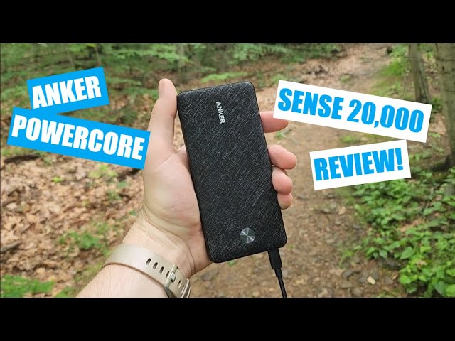 ANKER POWERCORE SENSE III 20,000 REVIEW! (Is this the Best Buy from Anker?)  - YouTube