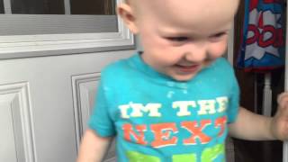 Boy's Reaction When Daddy Comes Home