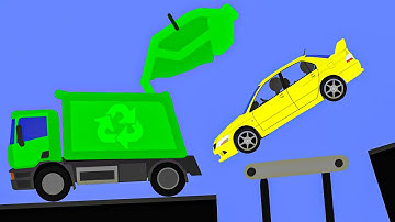 Algodoo Car Crashes & Destruction #184 | Crazy Phun Car Crash Tests