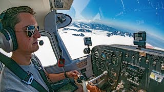 Flying over the LARGEST ICE FIELD in the U.S. | Alaska: Part 6