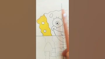 One drawing But 4 different styles! ✨SpongeBob💫#cartoon (pt.1) #shorts