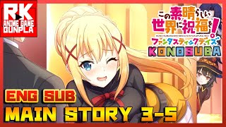 [Eng Sub] Hey Watch Darkness Wiggle! | KonoSuba Fantastic Days | 3-5