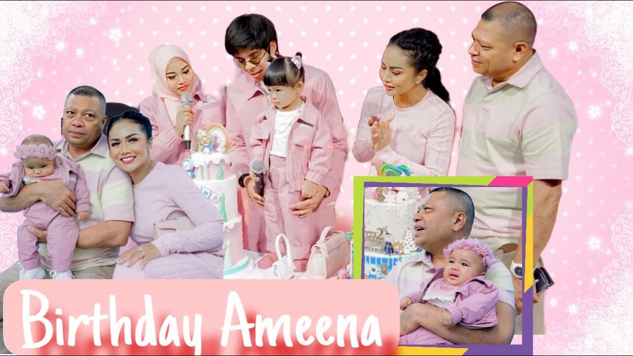 KESERUAN DI ULANG TAHUN AMEENA..!!!!