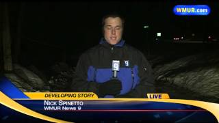 Police investigate crime scene in Ossipee