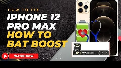 iphone 12 pro max battery booster  face id Fixed jcid programmer