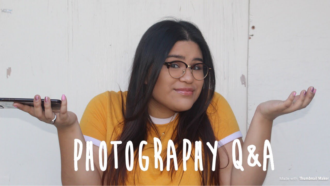 Photography Q&A YouTube