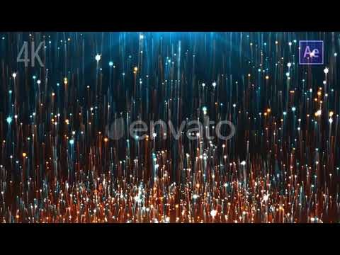 Particles Background After Effects Template