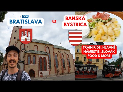 VISITING BANSKÁ BYSTRICA BY TRAIN FROM BRATISLAVA // A Candid & Casual Travel Experience