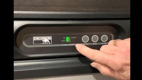 How to Set RV Fridge Controls (Norcold)