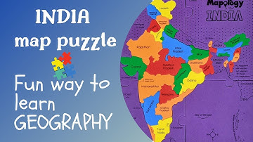 Imagimake Mapology | States of India Map Puzzle for Kids | Educational Toy | Unboxing and Review