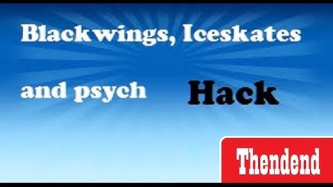 Stick Run Blackwings, Iceskates and psych Hack - With Cheat Engine 6.5 - Thenednd Gaming