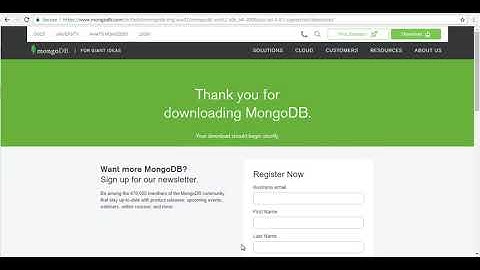 how to install mongodb in windows server 2016