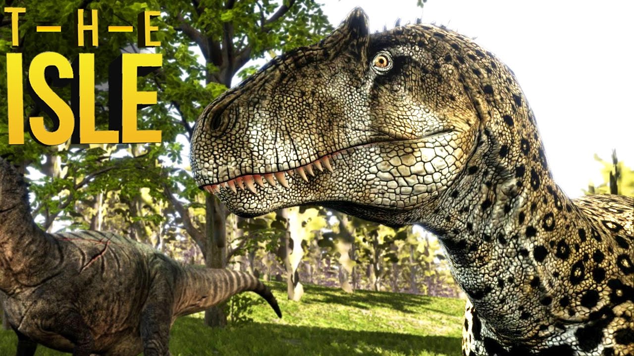 O JOGO DE DINOSSAURO MAIS REALISTA DO ROBLOX! THE ISLE DE GRAÇA?! 