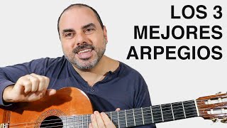 LOS 3 MEJORES ARPÉGIOS para tocar la MAYORÍA de las CANCIONES En 10 minutos GUITARRA