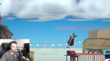 Not ending the stream until I beat "Getting Over It"