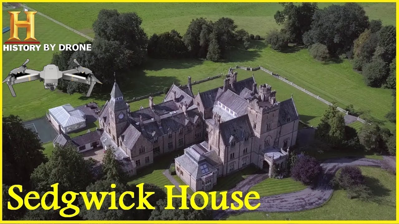 🌏 Sedgwick house near Kendal....History by Drone 🌏 YouTube