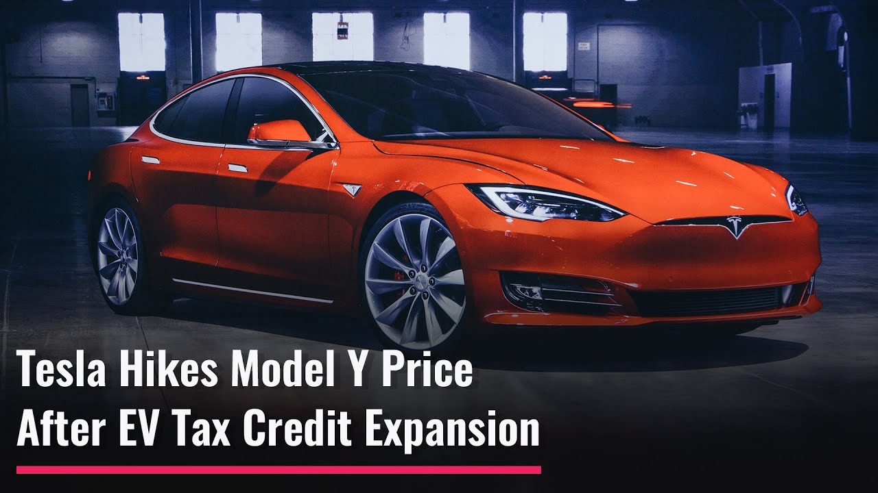 Tesla Hikes Model Y Price After EV Tax Credit Expansion