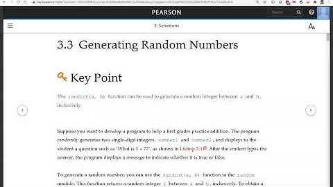 Daniel Liang Python Section 3.3