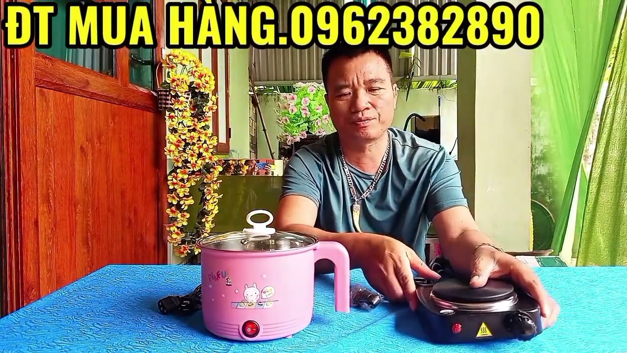 SIÊU BẾP ĐIỆN HỒNG NGOẠI MINI GIA ĐÌNH NẤU ĐA CHỨC NĂNG MẪU NHƯ VIDEO 
