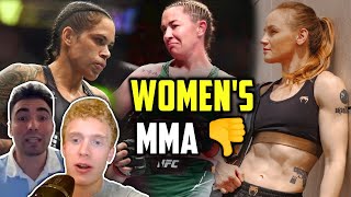 The Problem With Womens Mma, Why Its Less Entertaining...