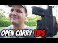 Before You Start Open Carrying a Gun!