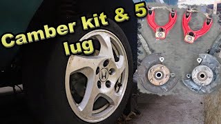 Integra gets Cr-v knuckles and Skunk2 camber kit by RvaJay 262 views 1 year ago 10 minutes, 40 seconds