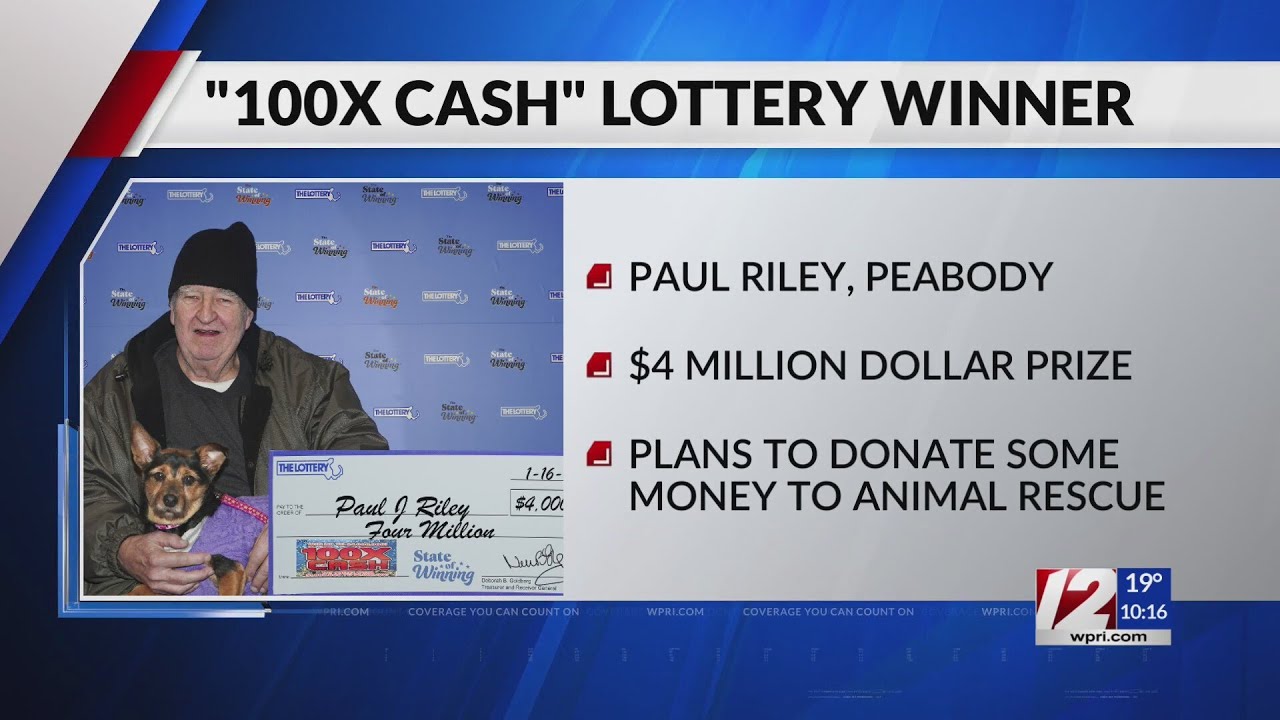 Mass. man wins lottery, plans to donate to Animal Rescue League YouTube