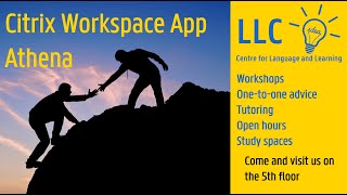 Accessing Athena using the Citrix Workspace App