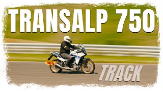 New TRANSALP 750 on a Circuit - Honda Test Days by Long Way Home 8,191 views 9 months ago 21 minutes