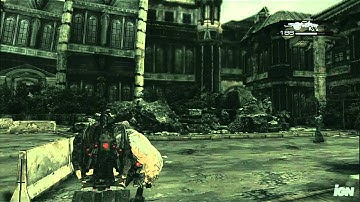 Gears of War 2 Xbox 360 Gameplay - MP Maps: Subway