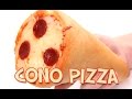 Cono de Pizza | Una manera Original y Diferente de Comer Pizza!!