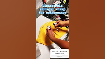 Racquet stringer clamp maintenance 1 #short #diy #asmr
