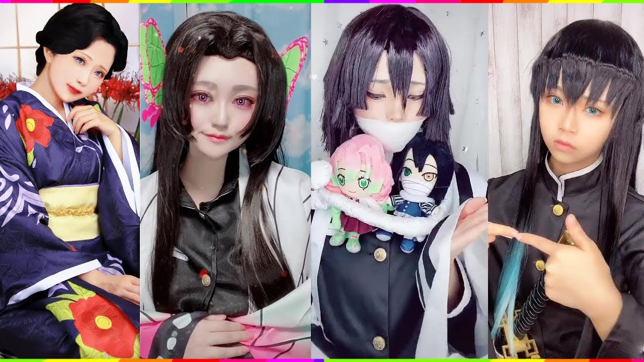 鬼滅の刃コスプレ Cosplay Kimetsu No Yaiba Kami Tik Tok 173 Youtube