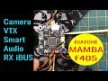 MAMBA F405 - How to Connect VTX, Smart Audio, i-bus