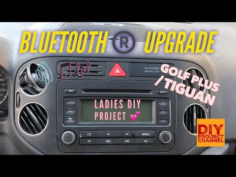 DIY VW Golf Plus Tiguan Radio Bluetooth Adapter Upgrade, Bluetooth Adapter nachrüsten