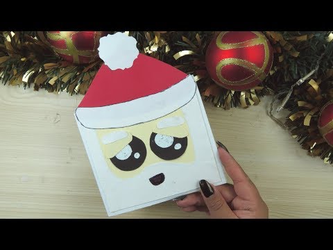 TARJETA FACILISIMA DE SANTA CLAUS ♥ YUMIKU
