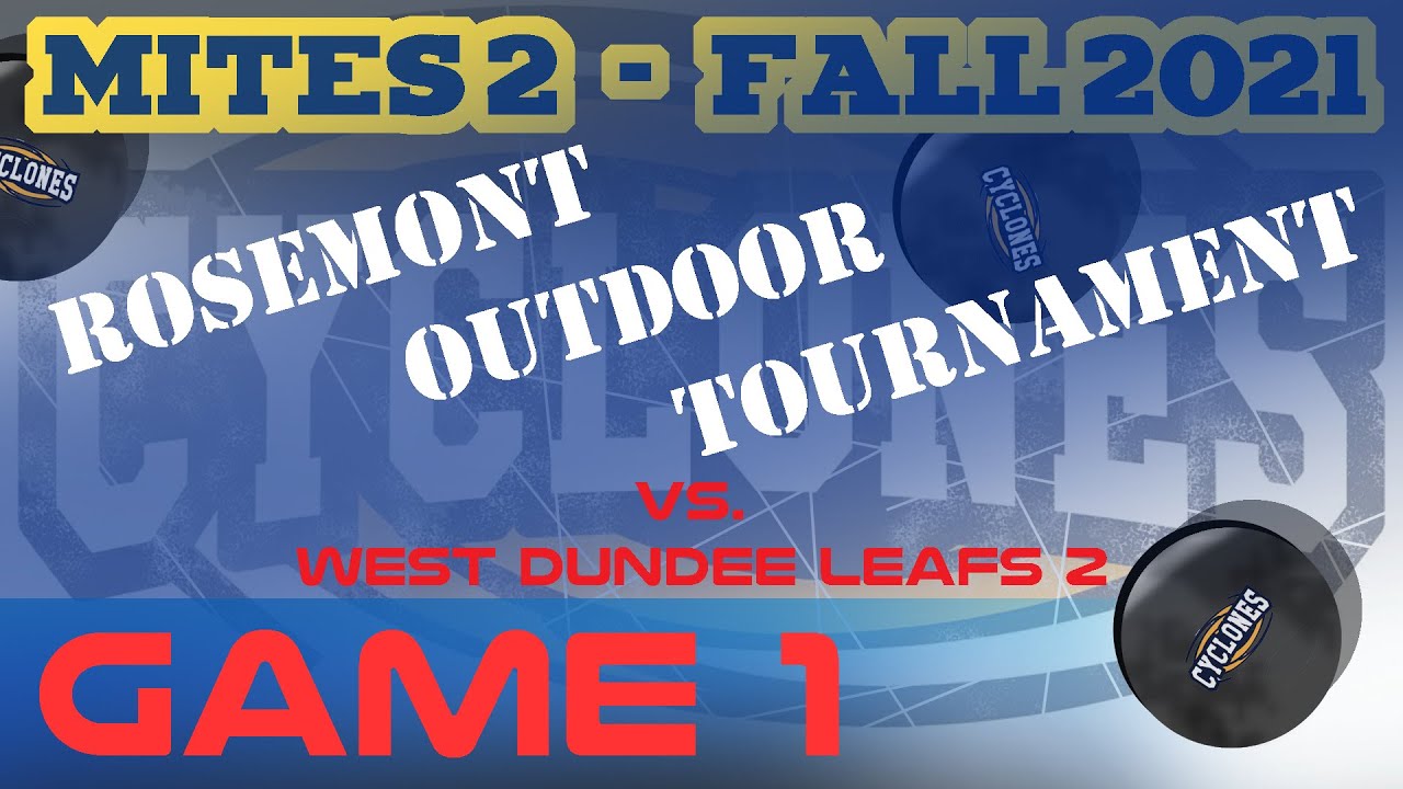 Rosemont Outdoor Tournament Game 1 vs. West Dundee Leafs 2 (1/7/22